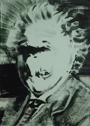 Einstein, 2013 (acrylique sur panneau)