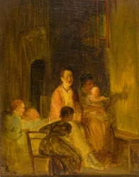 Le lapin sur le mur, c.1815