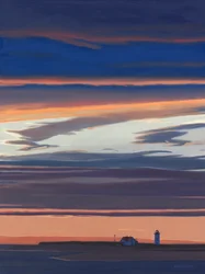 Race Point Finish, 2017 (huile sur toile)