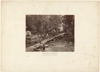 Pont militaire sur le Chickahominy