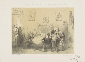 La chaise vide (Album du Spectateur Néerlandais)