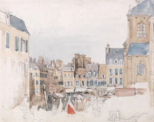 Une place de marché française