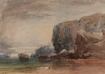 Scène côtière (n° 1 temporaire)