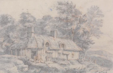 Cottage dans le Herefordshire, vers 1820