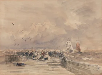 Jetée de Dieppe, Brise raide