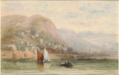 Vue de Barmouth, nord du Pays de Galles