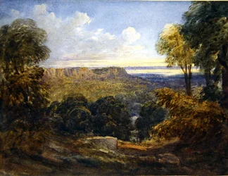 Vue du canal de Bristol, vers 1828