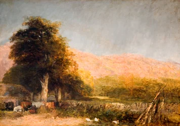 Une ferme à Bettws-y-Coed, 1856