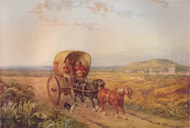 Traversée de la lande, 1924