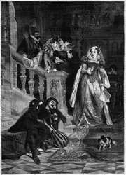 Première rencontre de la reine d