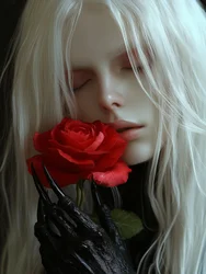 Rêve de rose gothique