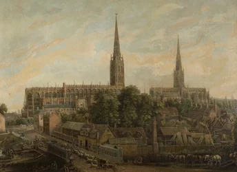 Rue du Prieuré, Coventry, 1861