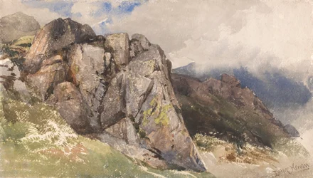 Rochers de montagne