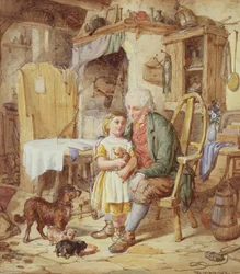 Les nouveaux chiots, 1861
