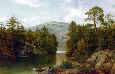 Le lac George, 1876