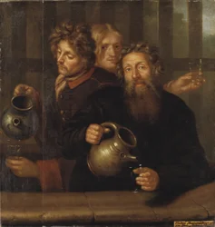 Le maître des bains de Medevi et ses fils, 1686