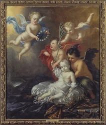 Ulrik (1684-1685), prince de Suède, allégorie de sa mort