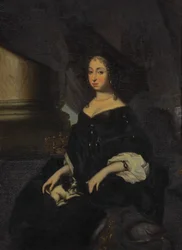 Portrait de Hedvig Eleonora de Holstein-Gottorp (1636-1715)