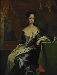 Portrait de la princesse Hedvig Sofia de Suède, duchesse de Holstein-Gottorp
