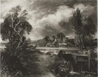 Écluse sur la Stour, Suffolk