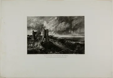 Château de Hadleigh près du Nore
