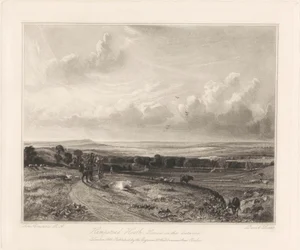 Hampstead Heath, Harrow au loin