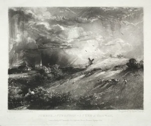 Divers sujets de paysage, caractéristiques du paysage anglais d