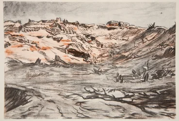 Une carrière près de Mouquet Farm, illustration de 