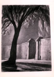 Nuit en banlieue, vers 1920