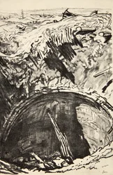 La fosse de la ferme Mouquet, illustration de 