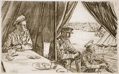 En attendant les blessés, illustration de 