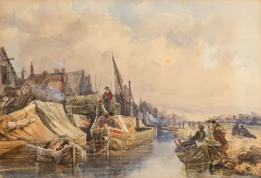 Scène de canal