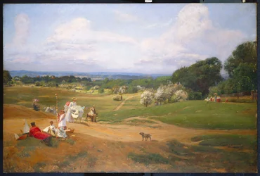 La joyeuse lande de Hampstead, 1897