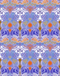 Beauclair Blue Orange, 2018 (technique mixte numérique)