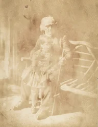 Rév. Dr. Thomas Chalmers et Thomas Chalmers Hanna, 1843-47. Créateurs : David Octavius Hill, Robert Adamson, Hill & Adamson