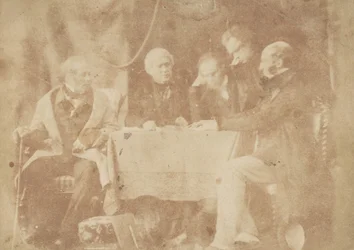 Sir David Brewster, Earle Monteith, Dr. Welsh et deux autres