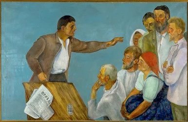 Agitateur (huile sur toile)