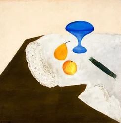 Nature morte avec vase bleu, 1919