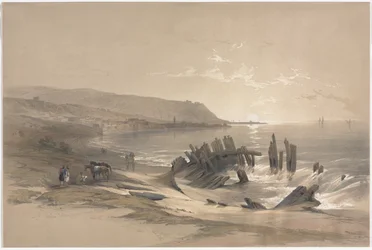 Caiaphas regardant vers le Mont Carmel