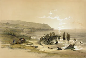 Caïphe regardant vers le mont Carmel, 24 avril 1839, du Volume II 