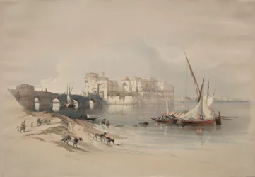Citadelle de Sidon, 1839