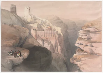 Couvent de Saint-Saba, 1839