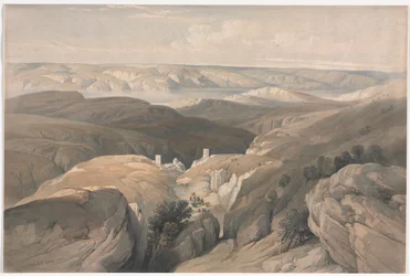 Couvent de Saint-Saba, 1839