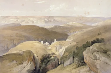 Couvent de Saint-Saba, avril 1839, du Volume II de 