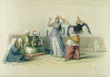 Danseuses au Caire, d