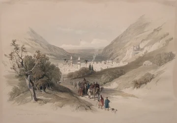 Entrée de Naplouse, 1839