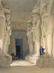 Temple excavé de Gyrshe, Nubie