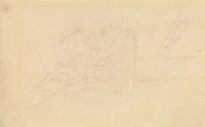 Chariot agricole à Dol, 1843