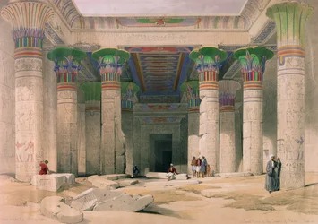 Grand Portique du Temple de Philae, Nubie, de 
