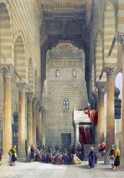 Intérieur de la mosquée des Metwalys